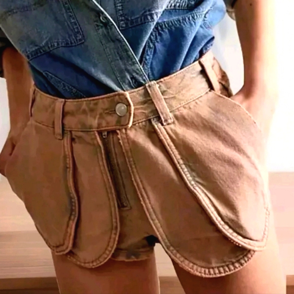 BNWOT Free People We the People Prince Street denim Shorts - Picture 3 of 12